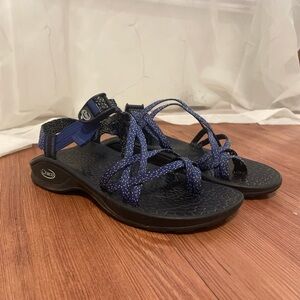 Chaco Women's Navy and Black Sandals